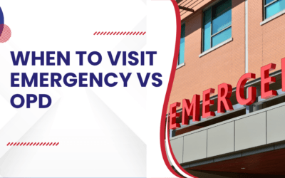 When to visit emergency vs OPD