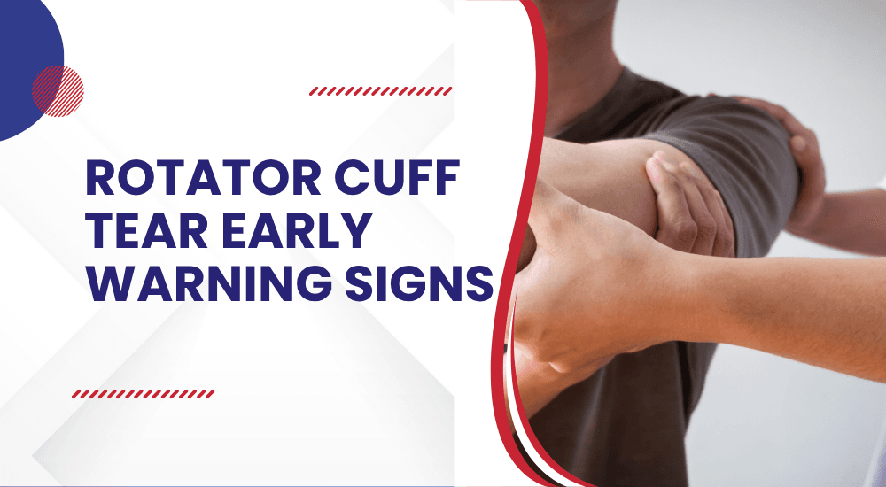 Rotator cuff tear early warning signs